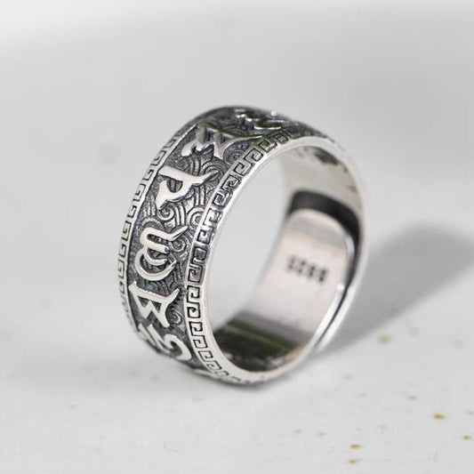 Anillo "Raksha" plata 925