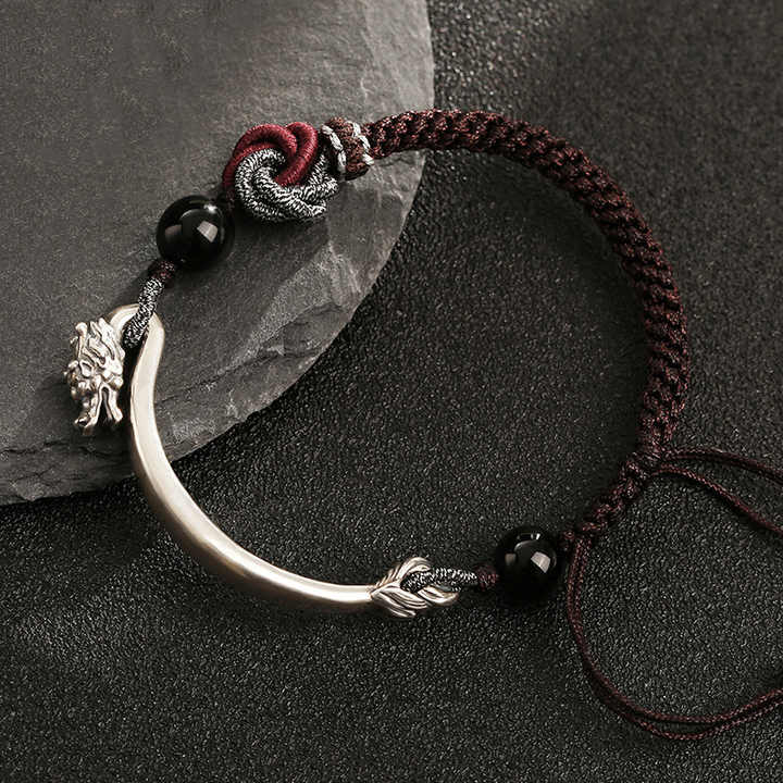 "Yu" bracelet in 925 silver