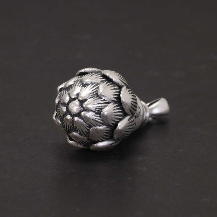 "Lotus flower" pendant in 925 silver