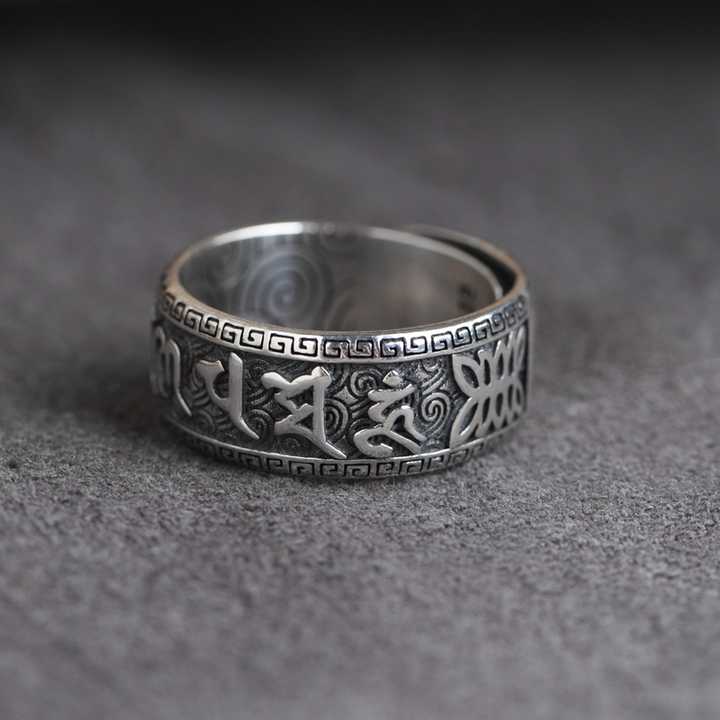 Anillo "Raksha" plata 925