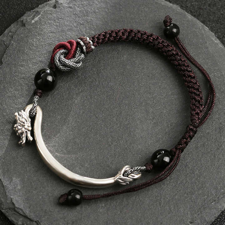 "Yu" bracelet in 925 silver