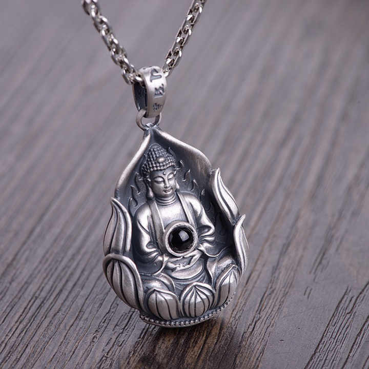 "Bodhi" pendant in 925 silver