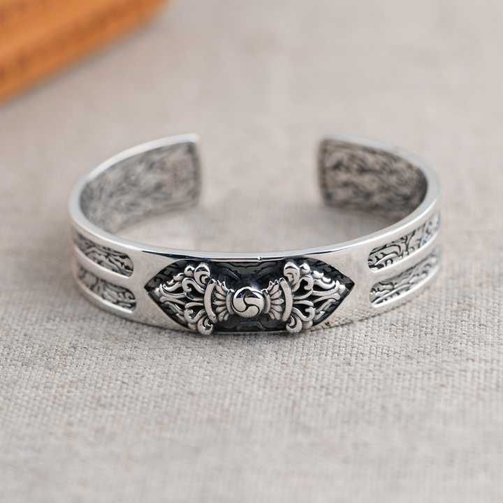 Brazalete "Shanti" plata 925