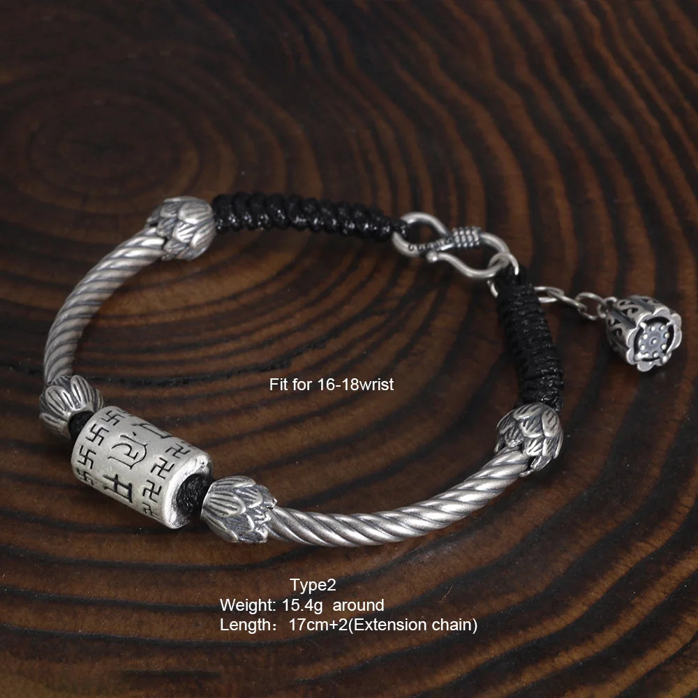 "Ananda" bracelet in 925 silver