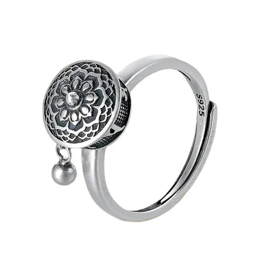 "Samsara" ring in 925 silver