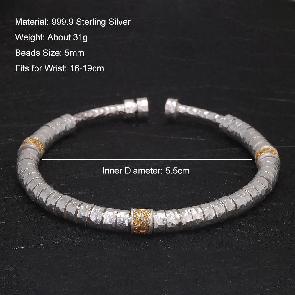 "Metta" bracelet 999 silver