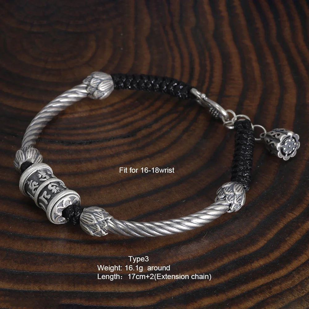 "Ananda" bracelet in 925 silver