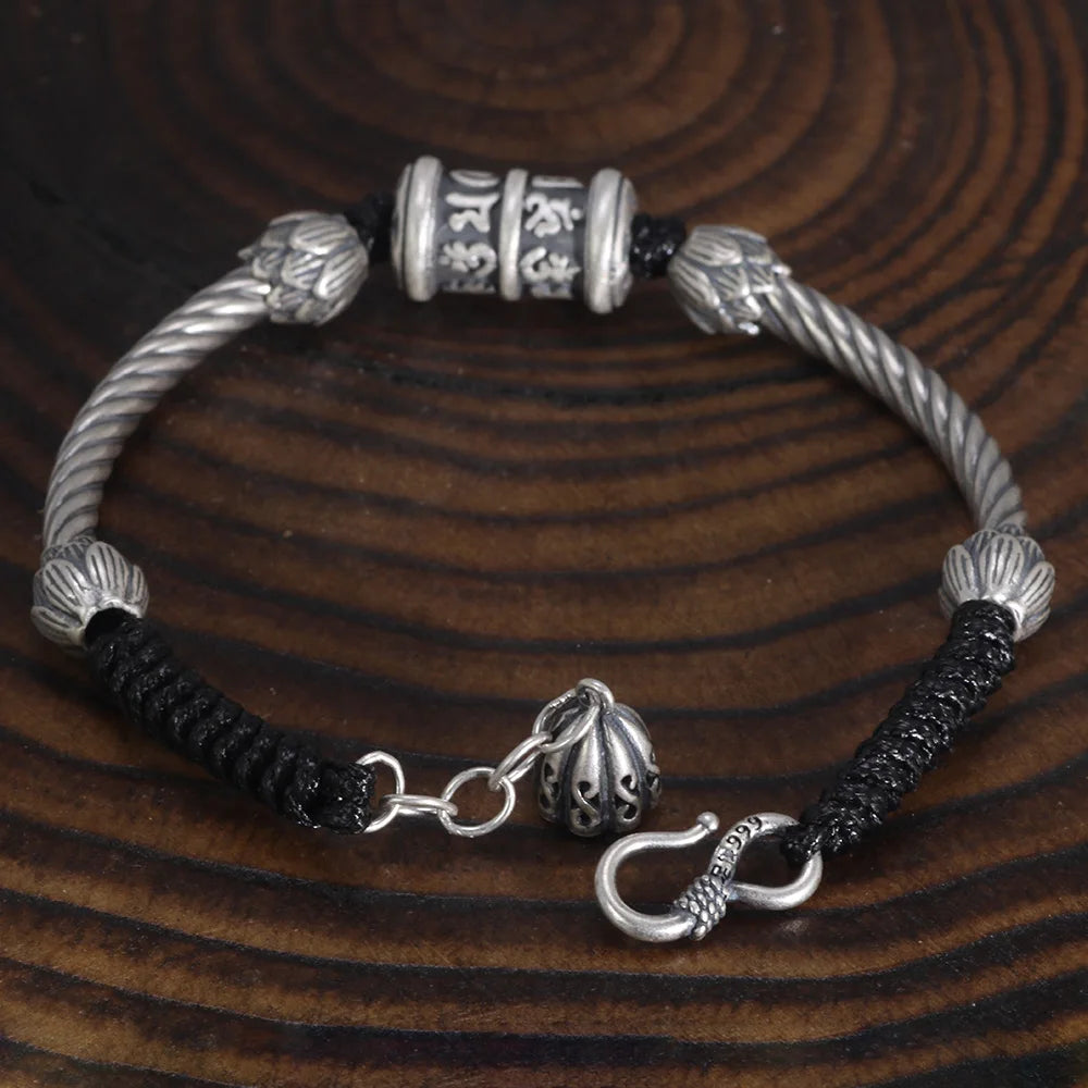 "Ananda" bracelet in 925 silver