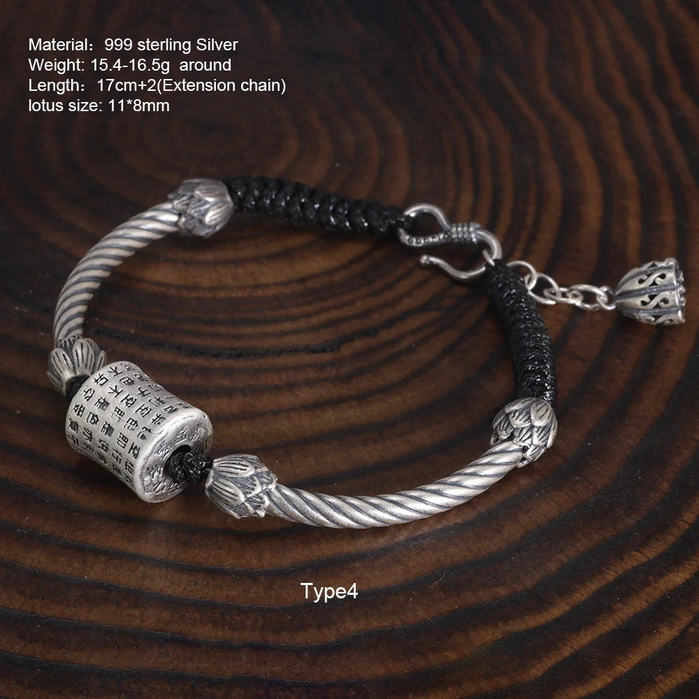 "Ananda" bracelet in 925 silver