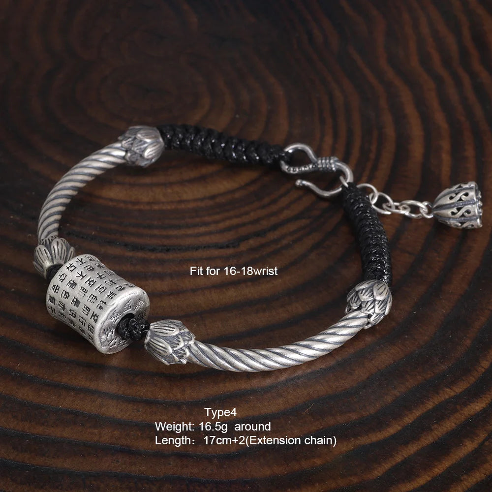 "Ananda" bracelet in 925 silver